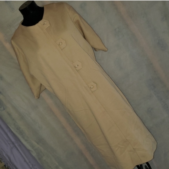 slimaker original Dresses & Skirts - Vintage Slimaker Original tan dress size xl